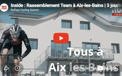 Le Team Ruffaut Cycling System a choisit Le Combo pour ses stages à Aix-les-Bains